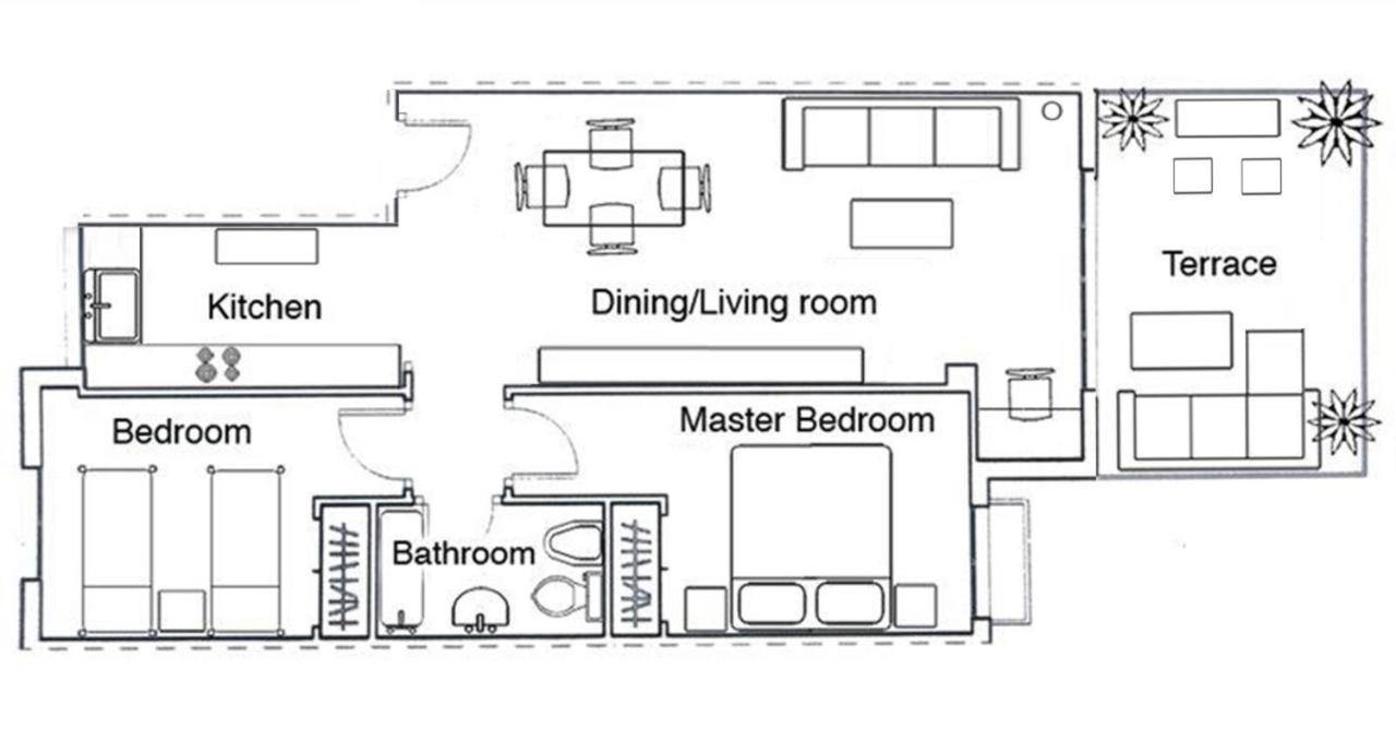 Sea Home Peniscola Bagian luar foto