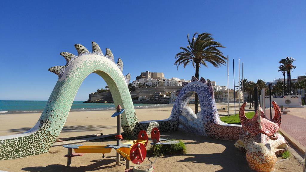Sea Home Peniscola Bagian luar foto
